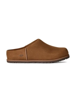 UGG klapki nubukowe W Otzo Clog brązowy