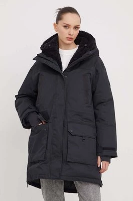 UGG kurtka puchowa damska kolor czarny zimowa