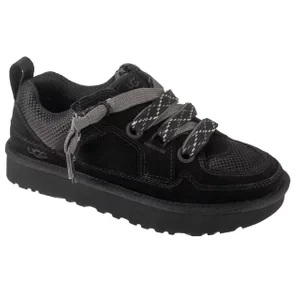 UGG Lo Lowmel 1168890-BLK, Damskie, Czarne, buty sneakers, tkanina, rozmiar: 37