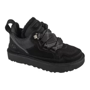 UGG Lowmel 1144032-BLK, Damskie, Czarne, buty sneakers, skóra zamszowa, rozmiar: 37