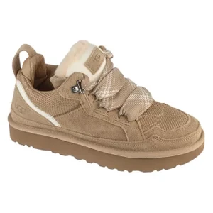 UGG Lowmel 1144032-SAN, Damskie, Beżowe, buty sneakers, skóra zamszowa, rozmiar: 36