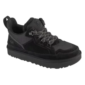 UGG Lowmel 1170750-BLK, Męskie, Czarne, buty sneakers, tkanina, rozmiar: 42