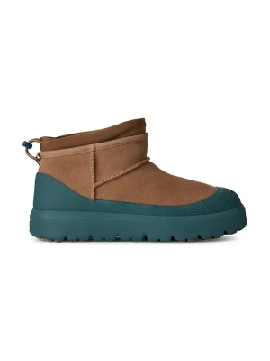 UGG M Classic Ultra Mini Weather Hybrid śniegowce męskie zamszowe brązowy