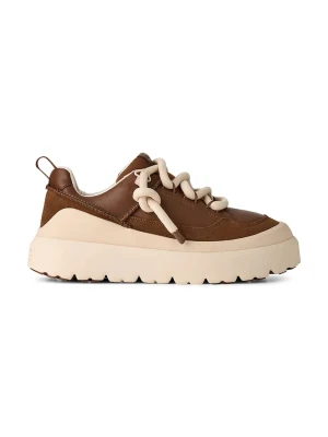 UGG M Heritage Utility Sneaker sneakersy męskie skórzane brązowy