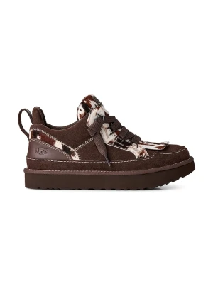 UGG M Lowmel Western sneakersy męskie zamszowe brązowy