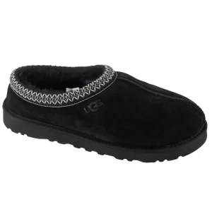 UGG M Tasman II Slip-On 1174671-BLACK, Męskie, Czarne, kapcie, skóra zamszowa, rozmiar: 41