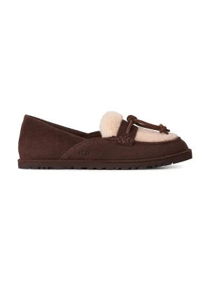 UGG mokasyny damskie zamszowe W Zora Loafer brązowy
