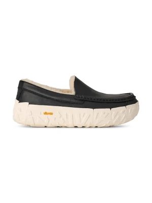 UGG mokasyny skórzane Ascot Wrap Tech Noir męskie kolor czarny 1171791.BKJ