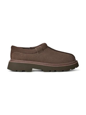 UGG mokasyny zamszowe Tasman Lug męskie kolor brązowy 1166913.MLSS