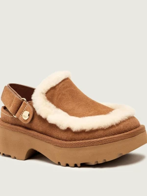 UGG Mule ESMEE CLOG |zamsz |shearling | z dodatkiem wełny