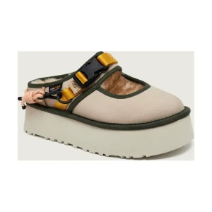 UGG Ocieplane mule BEA MARY JANE WILDWOOD | z dodatkiem wełny |CORDURA