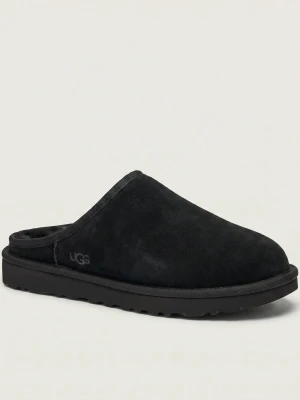 UGG Ocieplane mule CLASSIC | z dodatkiem wełny | zamsz czarny