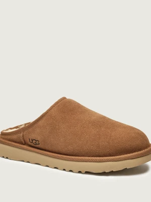 UGG Ocieplane mule CLASSIC | z dodatkiem wełny | zamsz brązowy