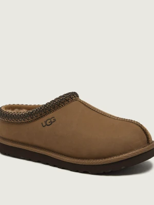 UGG Ocieplane mule M Tasman II Nubuck | zamsz | z dodatkiem wełny brązowy