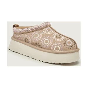 UGG Ocieplane mule W TAZZ SUN | zamsz | z dodatkiem wełny