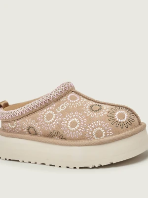 UGG Ocieplane mule W TAZZ SUN | zamsz | z dodatkiem wełny