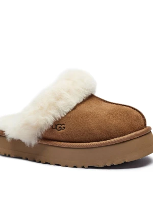 UGG Ocieplane obuwie domowe DISQUETTE | zamsz | shearling
