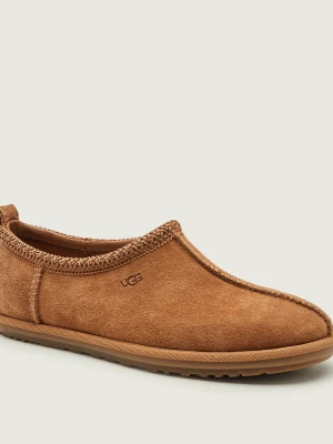 UGG Ocieplane Półbuty Tasman | zamsz | z dodatkiem wełny beżowy
