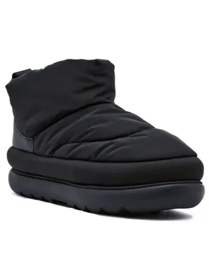 UGG Ocieplane Śniegowce W CLASSIC MAXI MINI | z dodatkiem skóry