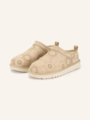 Ugg Pantofle Classic Micro Sun Stitch beige