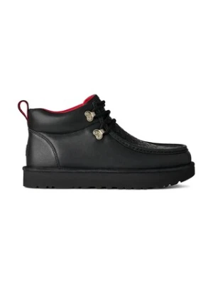 UGG półbuty nubukowe x Ambush Woven Boot męskie kolor czarny 1176811.BLK