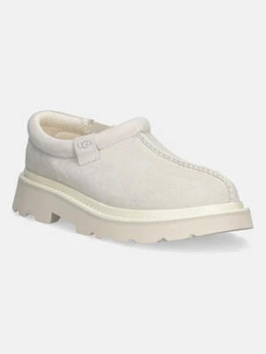 UGG półbuty zamszowe Tasman Lug męskie kolor beżowy 1166913.JSM