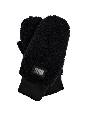 UGG Rękawiczki fluff | z dodatkiem skóry