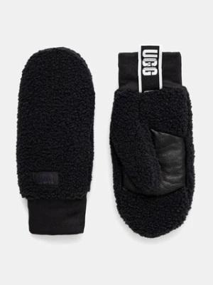 UGG rękawiczki damskie kolor czarny 101099