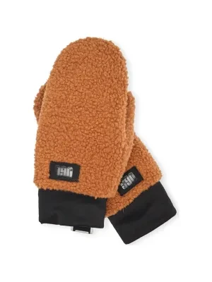 UGG Rękawiczki fluff | z dodatkiem skóry