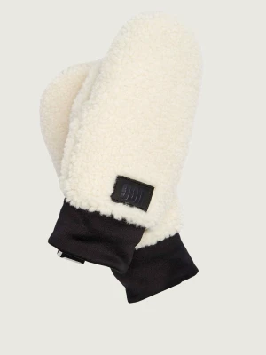 UGG Rękawiczki Fluff | z dodatkiem skóry | shearling