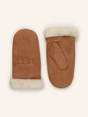 Ugg Rękawiczki Jednopalcowe braun BRĄZOWY