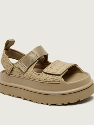 UGG Sandały GoldenGlow Embossed beżowy