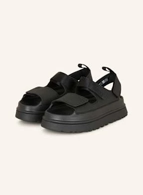Ugg Sandały Na Platformie Goldenglow schwarz