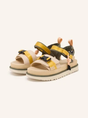 Ugg Sandały Na Platformie Goldenstar Wildwood beige