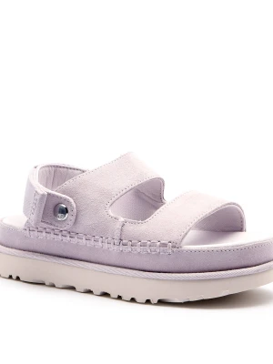 UGG Sandały W GoldenStar Glide | zamsz lawendowy
