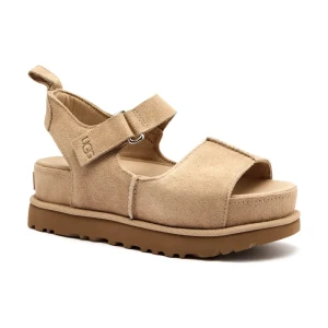 UGG Sandały W GOLDENSTAR HI | zamsz