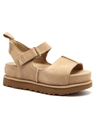 UGG Sandały W GOLDENSTAR HI | zamsz