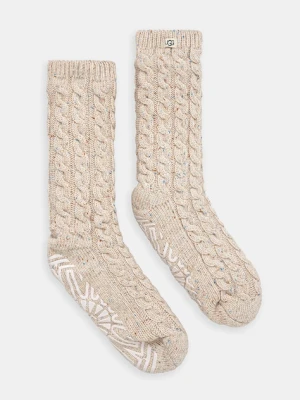 UGG skarpetki z domieszką wełny ELOWYN kolor beżowy 1171627