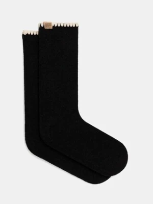 UGG skarpetki z domieszką wełny MARLENY kolor czarny 1163870