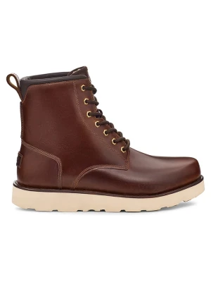 UGG Skórzane botki "Cason" w kolorze jasnobrązowym rozmiar: 41