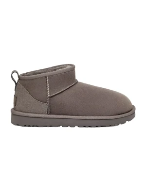 UGG Skórzane botki "Classic Ultra MIni" w kolorze lawendowym rozmiar: 41