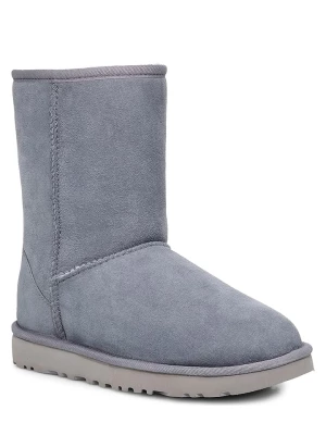 UGG Skórzane botki "Classic" w kolorze szarym rozmiar: 36