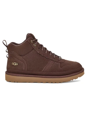 UGG Skórzane botki "Highland" w kolorze brązowym rozmiar: 45