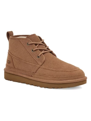 UGG Skórzane botki "Neumel Moc M" w kolorze jasnobrązowym rozmiar: 43