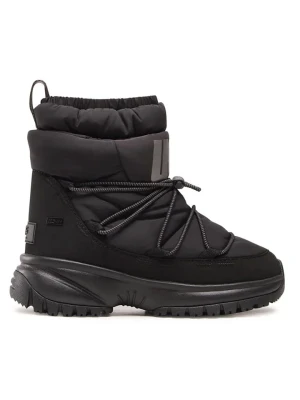UGG Skórzane botki zimowe "Yose Puffer" w kolorze czarnym rozmiar: 38