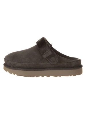 UGG Skórzane kapcie "Goldenstar" w kolorze jasnobrązowym rozmiar: 38