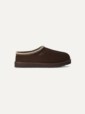 UGG Skórzane kapcie "Tasman" w kolorze brązowym rozmiar: 41