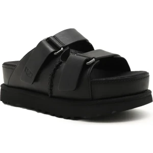 UGG Skórzane klapki W GOLDENSTAR HI SLIDE