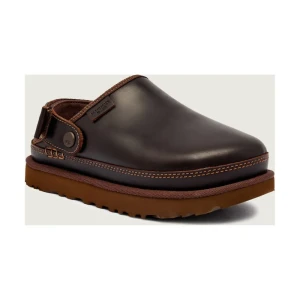 UGG Skórzane mule 2w1 W GOLDENSTAR CLOG LTHR REGEN