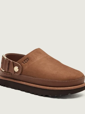 UGG Skórzane Mule 2w1 W GoldenStar Villa Clog brązowy